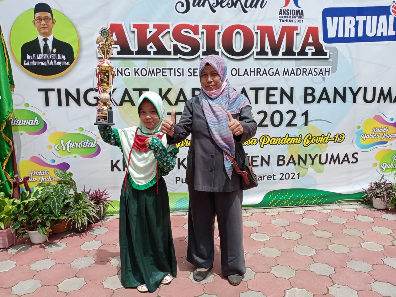 Shuunii Haniiah Pemenang Lomba Murotal Tingkat Kabupaten Banyumas